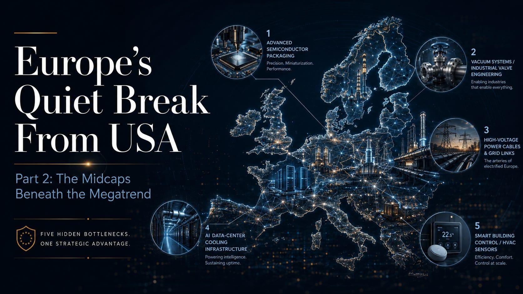 Europe’s Quiet Break From USA — Part 2: The Midcaps Beneath the Megatrend